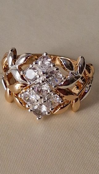 Anello oro laminato 585RG