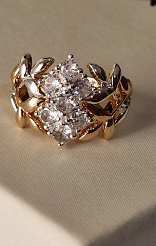 Anello oro laminato 585RG