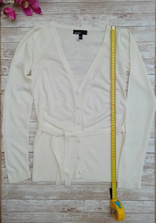 Cárdigan punto fino mujer, MANGO, talla XS.
