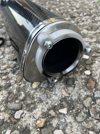 Silenciador Laser Honda CBR900RR 929 Carbono