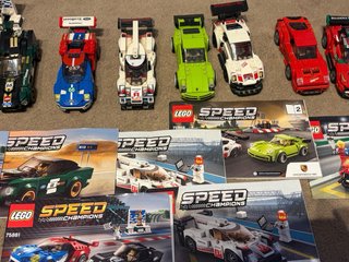 Lego Speed Champions Lote 9 Coches