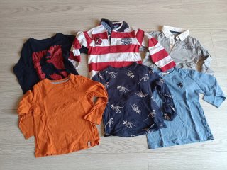 Lote 5 camisetas niño T2-3