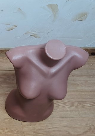 Maniquí Torso Mujer Rosa