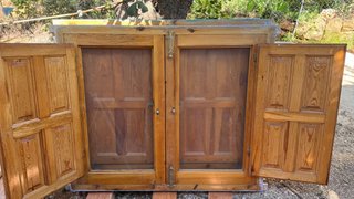 Ventana madera sin contraventana 120x100
