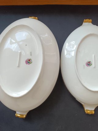 Limoges Lanternier Sopera y Legumbrera