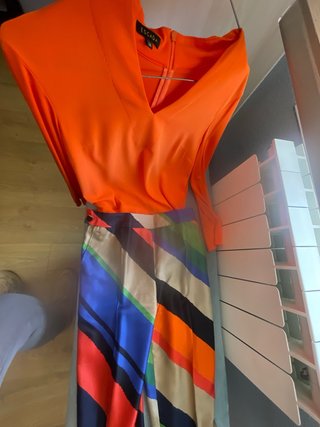 Conjunto Escada Pantalón y Blusa en seda