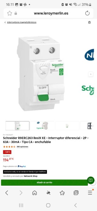 SCHNEIDER RESI9