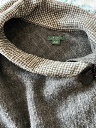 Poncho Lauren Ralph Lauren lana y cachemir elegant