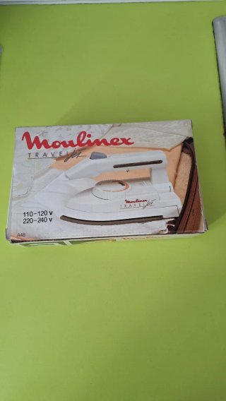 Plancha de viaje Moulinex Vintage