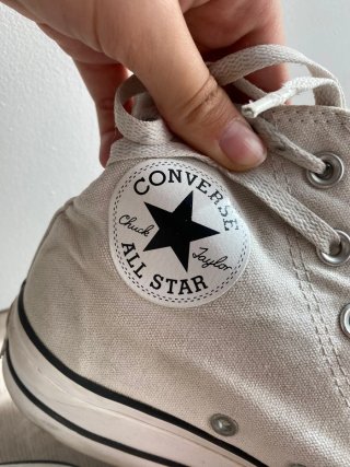 Zapatillas Converse plataforma altas