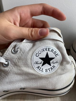 Zapatillas Converse plataforma altas