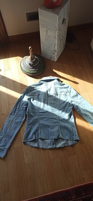 Set Denim Fornarina Y2K Jeans Flare Camicia