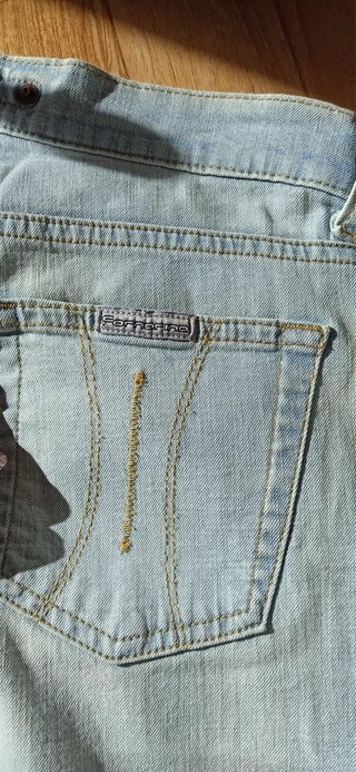 Set Denim Fornarina Y2K Jeans Flare Camicia