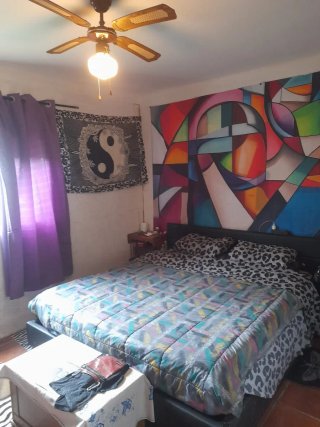 Parcela rustica 1200m2.casa de 2 dormitorios