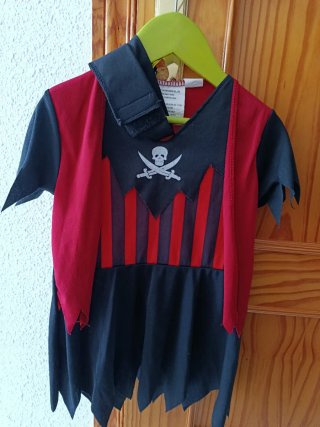 Disfraz Pirata Niña Talla 1-2 Años