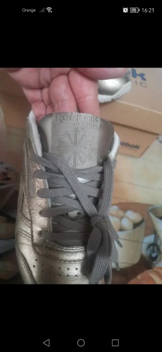 Zapatillas Reebok Doradas