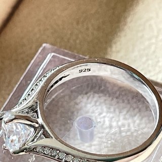 Anillo Plata 925 Circonita Compromiso