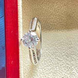 Anillo Plata 925 Circonita Compromiso