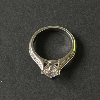 Anillo Plata 925 Circonita Compromiso