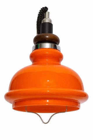 Lampada sospensione vintage anni '70