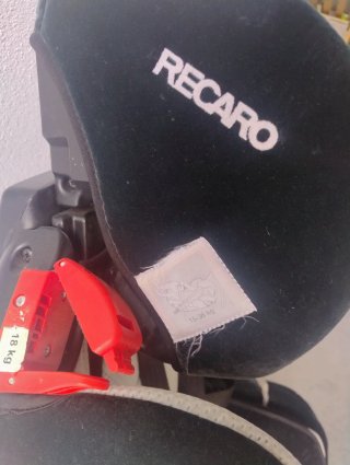 Silla coche RECARO Grupo 2/3