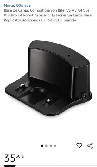 Base de carga iLife Robot Aspirador