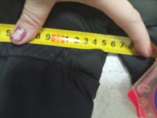 Chaqueta impermeable negra talla m