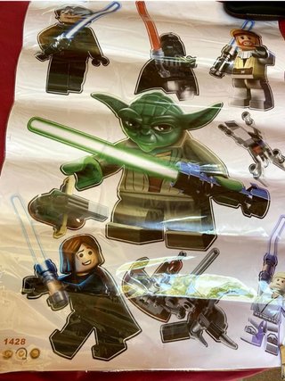 PEGATINAS DE LEGO NUEVAS STAR WARS VINILOS