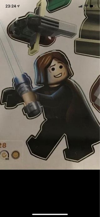 PEGATINAS DE LEGO NUEVAS STAR WARS VINILOS