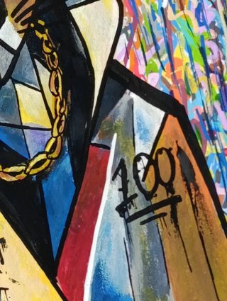 Cuadro original estilo street art