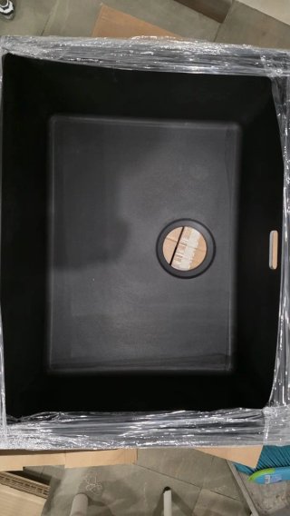 Fregadero Franke Negro Fragranite 1 Cubeta