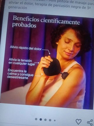mini pistóla de masaje para aliviar el dolor