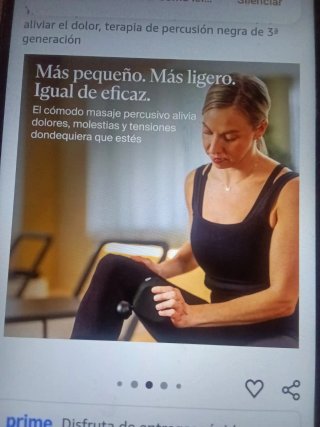 mini pistóla de masaje para aliviar el dolor