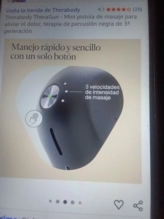 mini pistóla de masaje para aliviar el dolor