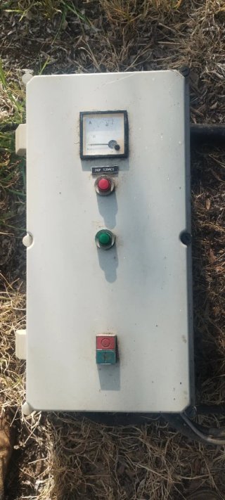 Cuadro protección bomba agua 20 CV trifásico.