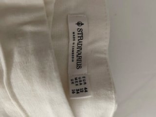 Pantalón de lino blanco y pantalón lino negro