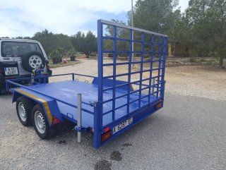 Remolque Plataforma doble eje