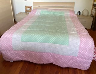Piumino GABEL singolo rosa e verde