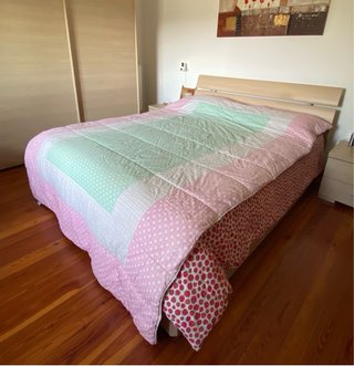 Piumino GABEL singolo rosa e verde