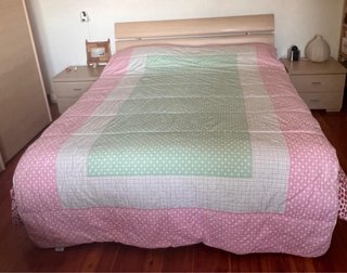 Piumino GABEL singolo rosa e verde