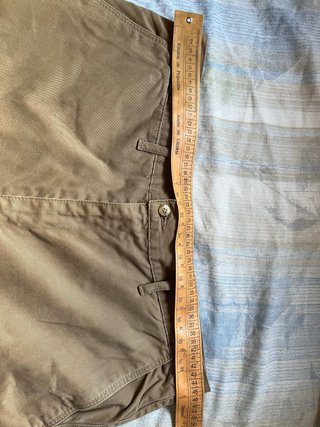 Lote 2 pantalones talla 46 naranja y marrón