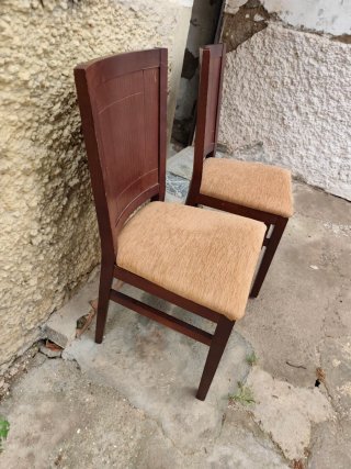 Mesa Madera Maciza + 6 Sillas