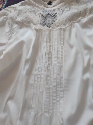 Blusa Sfera Blanca Talla M