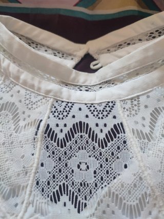 Blusa Sfera Blanca Talla M