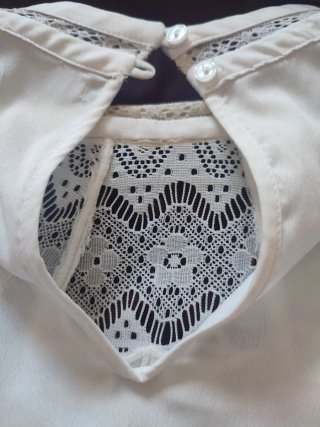 Blusa Sfera Blanca Talla M