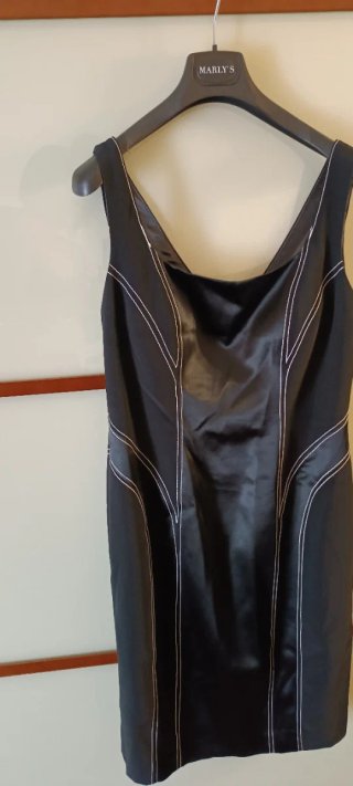 Abito Ferri couture nero e bianco