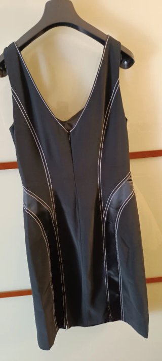 Abito Ferri couture nero e bianco