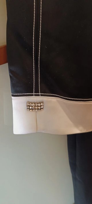 Abito Ferri couture nero e bianco