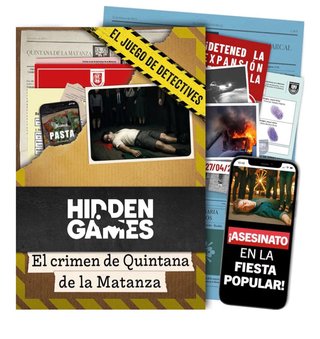 Gioco da tavolo Hidden Games: Il crimine di Quintana