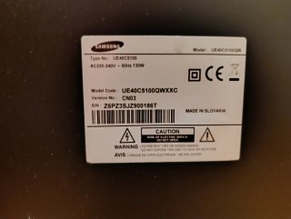 Samsung 40 LED Full HD UE40C5100 SIN SONIDO
